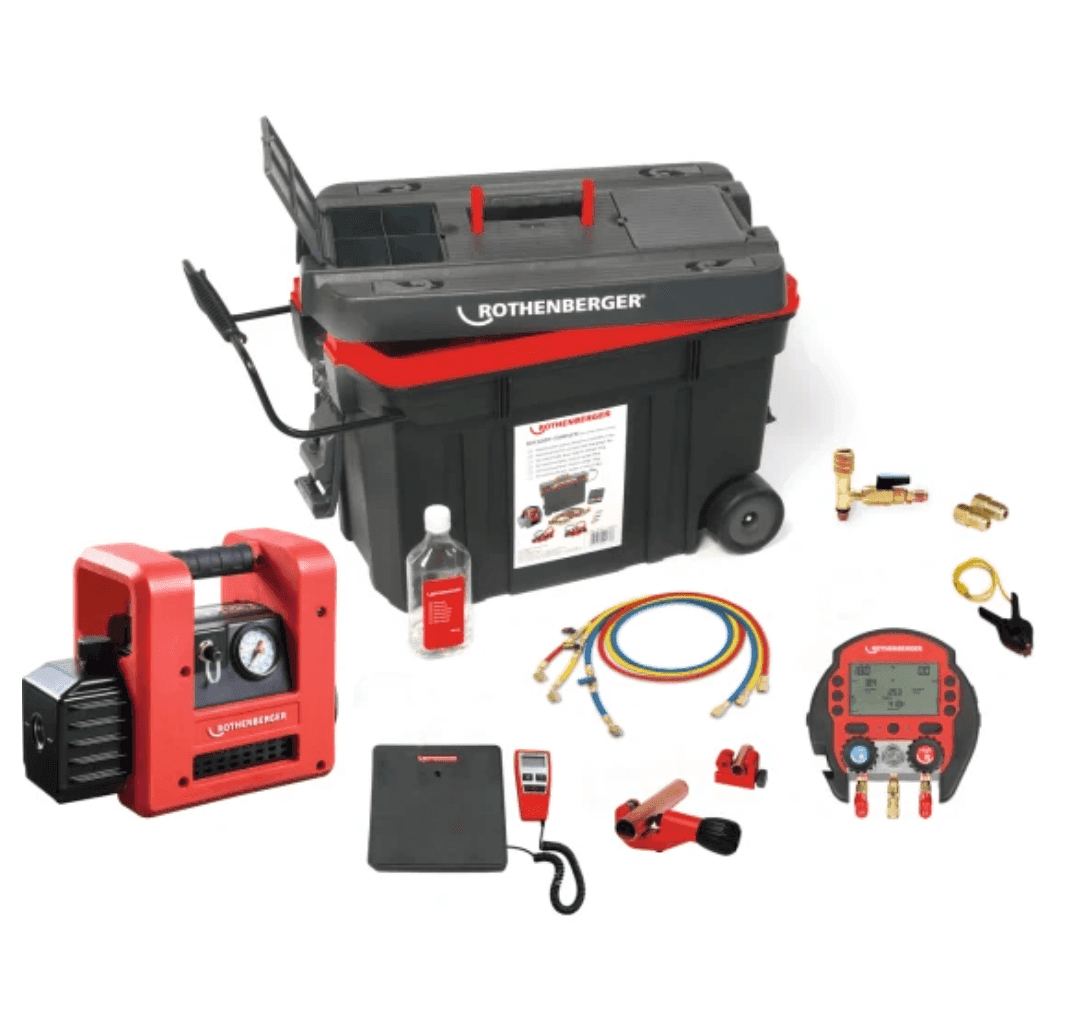 Hyr Vakuumpump ROCADDY 120 R32 Digital — Rothenberger | VVS Depån